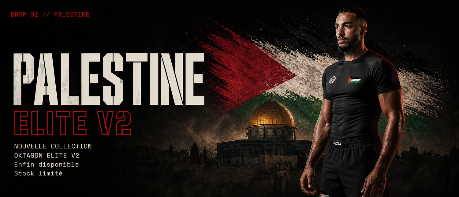 Bannière Palestine OKTAGON Elite V2