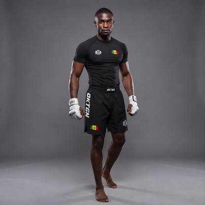 Camiseta de manga corta de rendimiento de Senegal