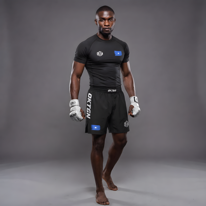 Camiseta Rashguard de rendimiento de Camerún