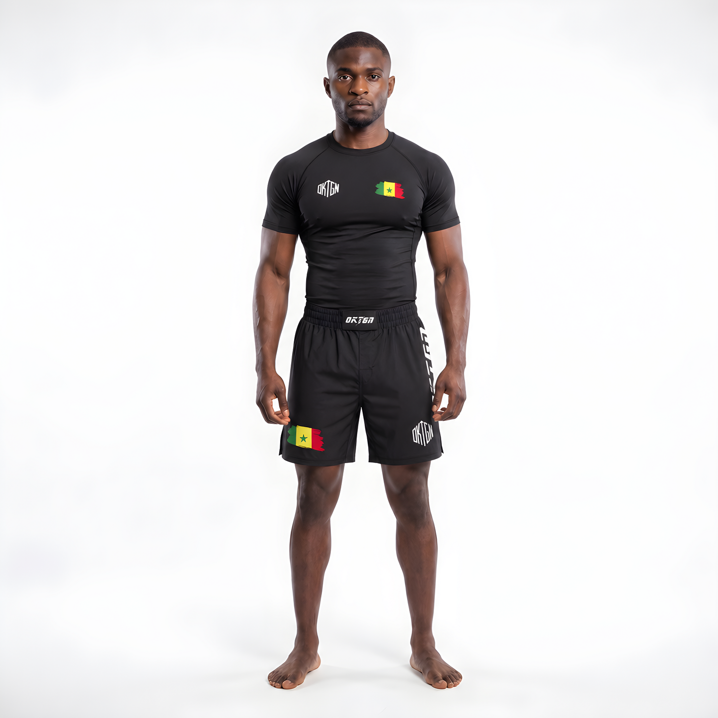 Camiseta de manga corta de rendimiento de Senegal