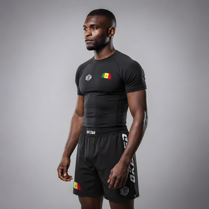 Camiseta de manga corta de rendimiento de Senegal