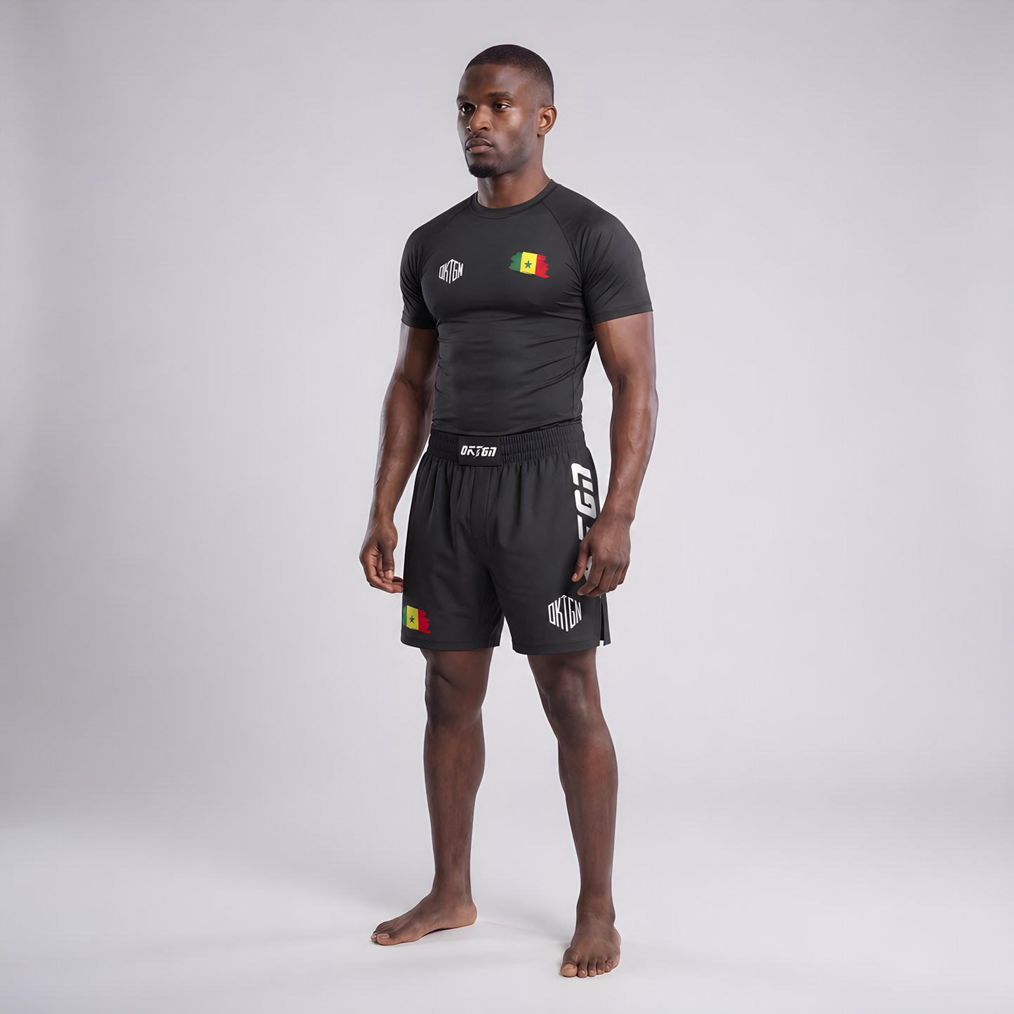 Camiseta de manga corta de rendimiento de Senegal