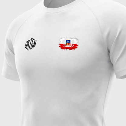 Rashguard Mayotte blanc detail