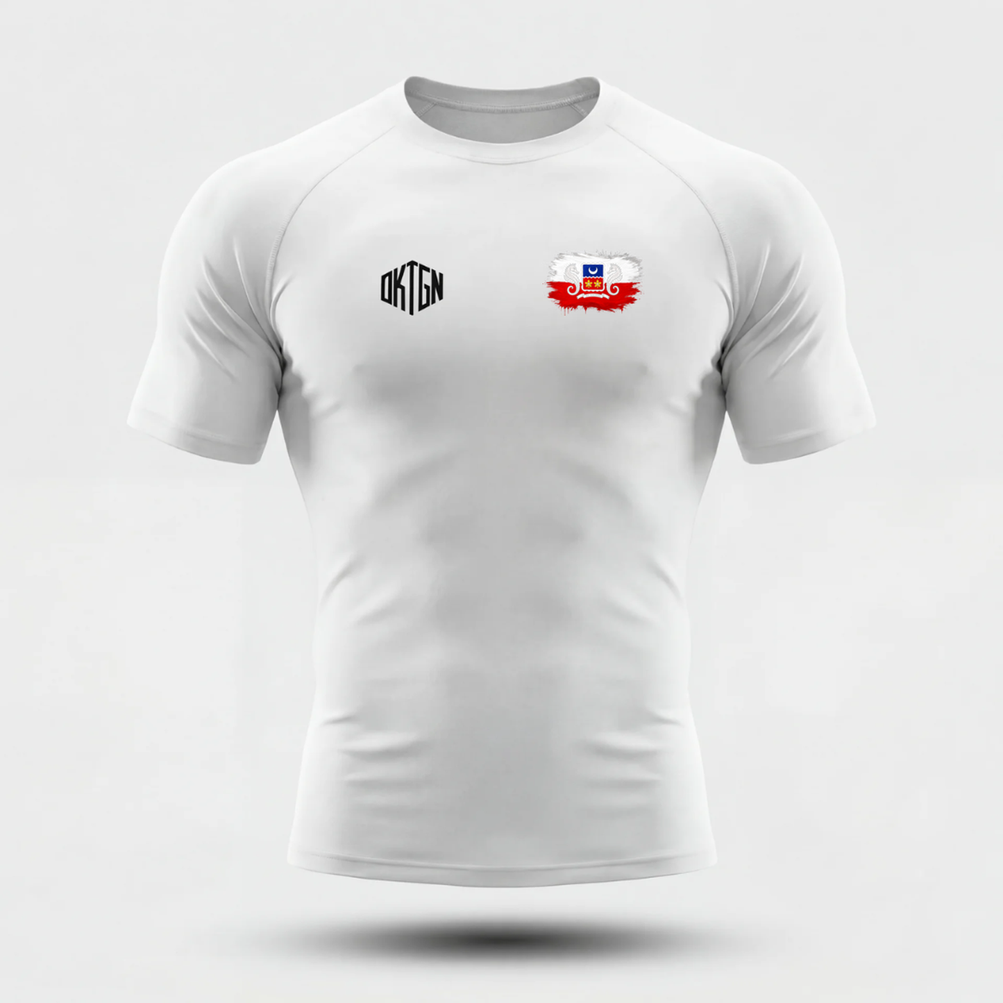 Rashguard blanc face