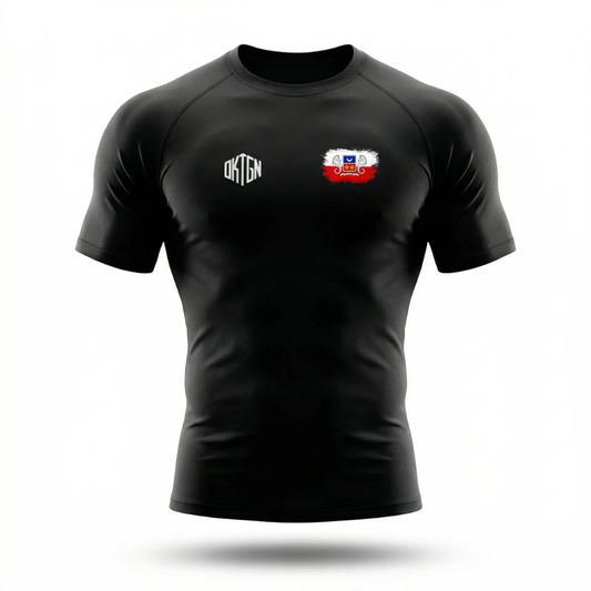Rashguard Mayotte noir face