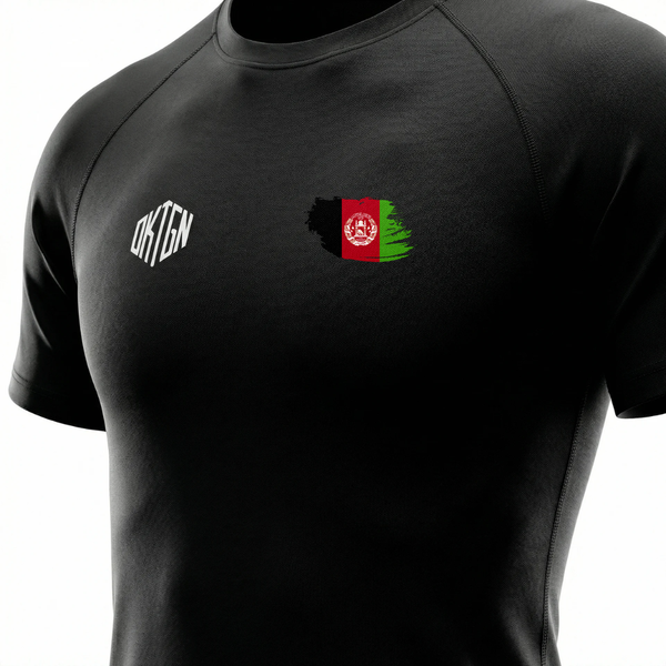 Camiseta Rashguard de alto rendimiento de Afganistán