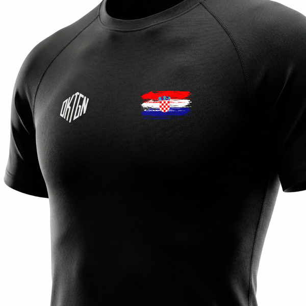Rendimiento de la camiseta Rashguard Macedonia