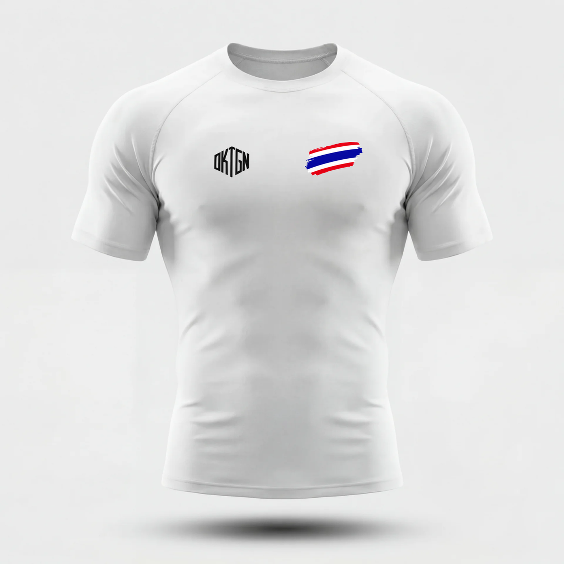 Rashguard blanc face