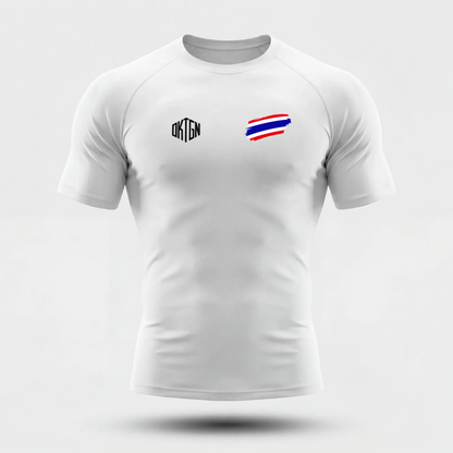 Rashguard blanc face