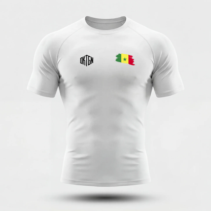 Camiseta de manga corta de rendimiento de Senegal