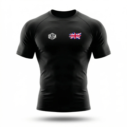 Rashguard noir face