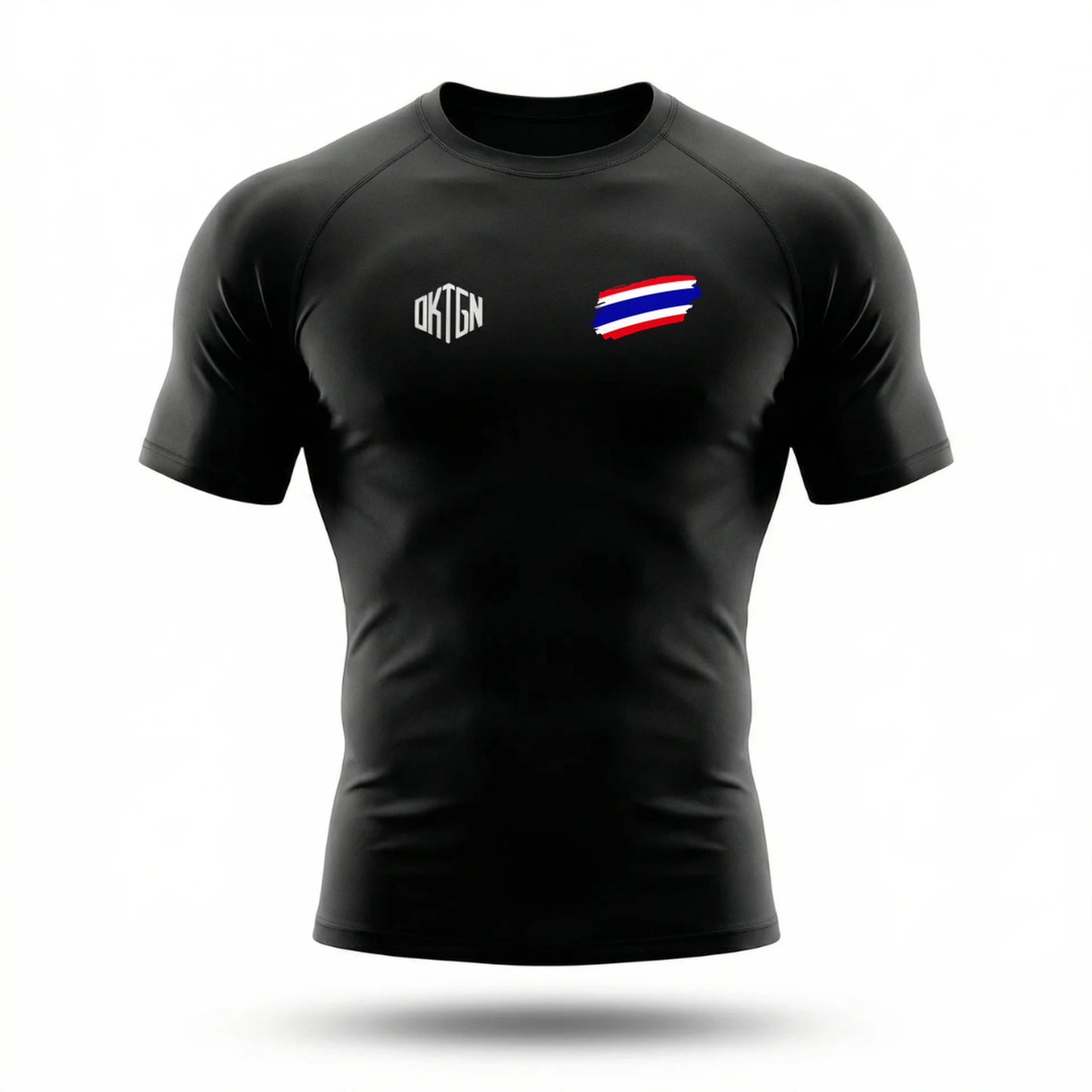 Rashguard noir face