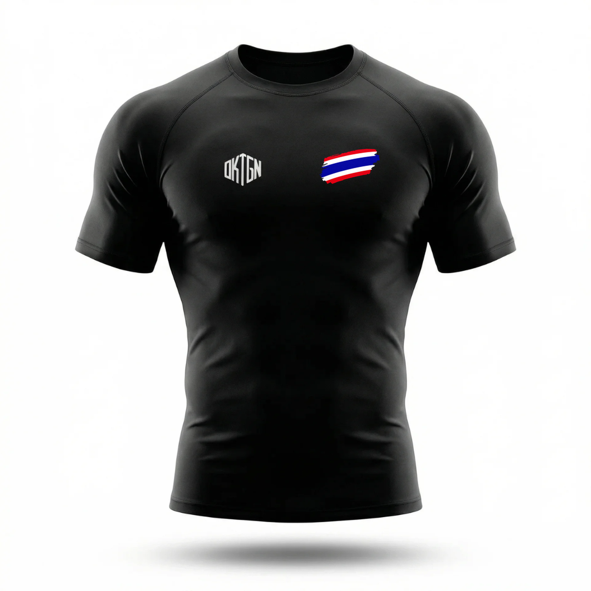 Rashguard noir face