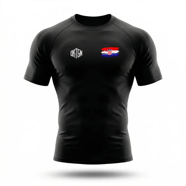 Rendimiento de la camiseta Rashguard Macedonia