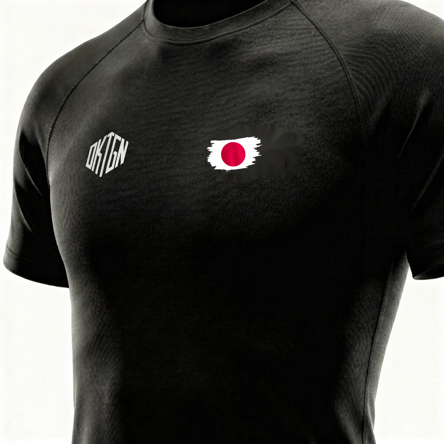 Rashguard Japon detail noir