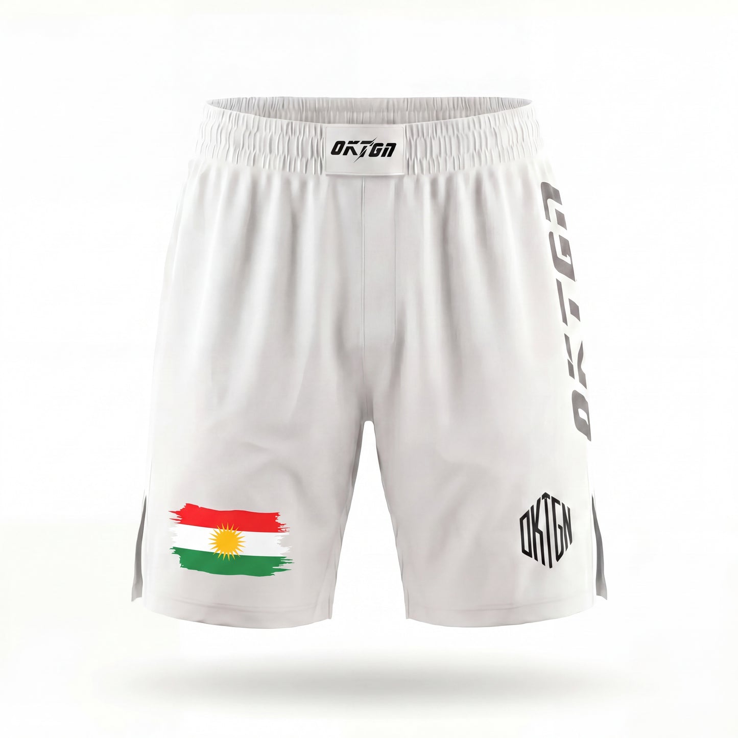Short Kurdistan face blanc