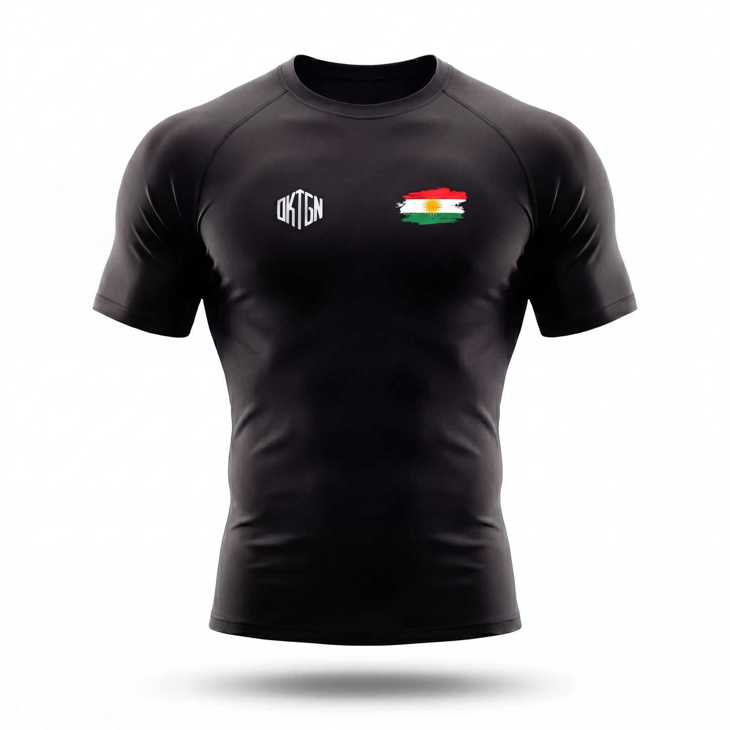 Rashguard Kurdistan face noir