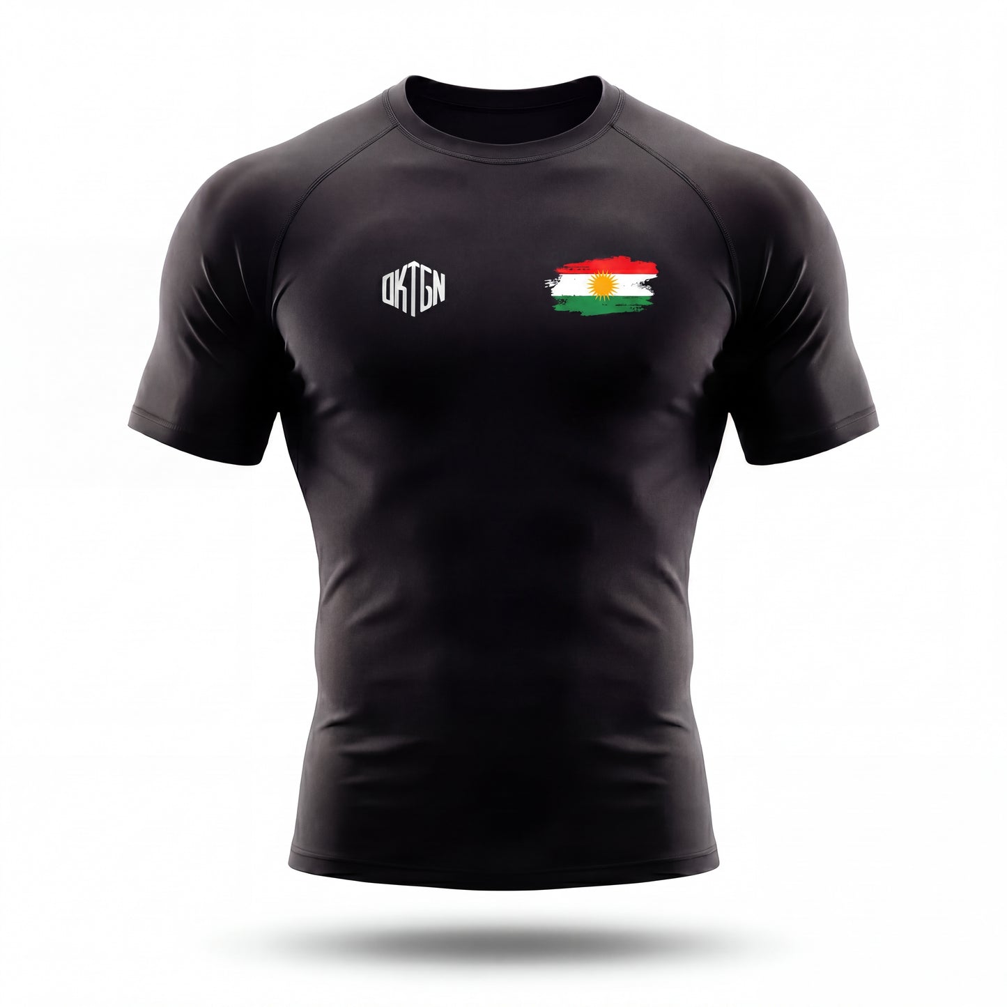 Rashguard Kurdistan face noir
