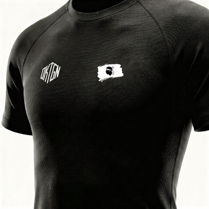 Rashguard Corse detail noir
