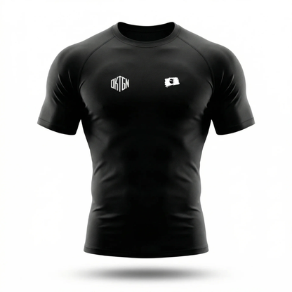 Rashguard Corse face noir